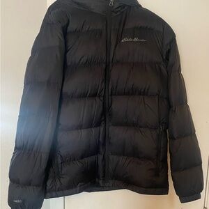 Eddie Bauer Black Puffer Jacket